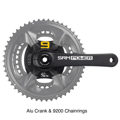 SRM Powermeter Origin Alluminio + PC8 